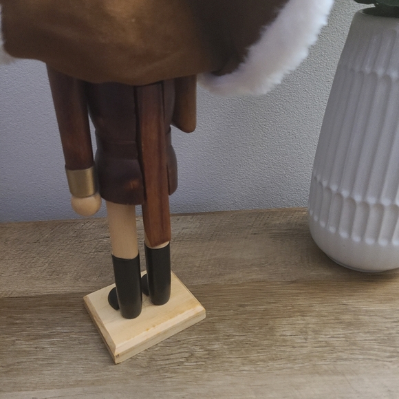 📯Nutcracker Soldier Bugle Horn Wooden Christmas Holiday Decor - Picture 7 of 9